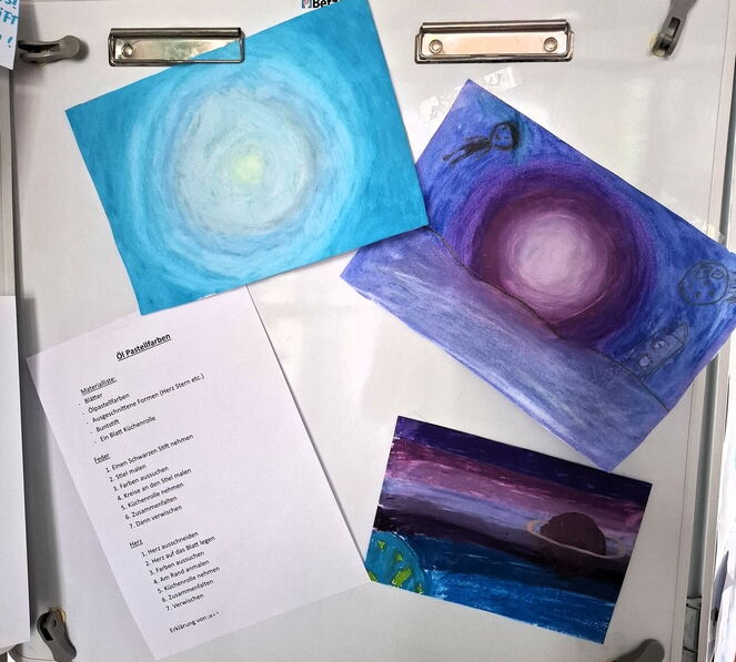 Osterbilder im ASB Kindergarten