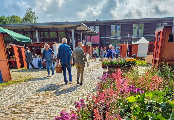 Biosphäre Schaalsee Markt am Pahlhuus. Foto: Frank Herrmann
