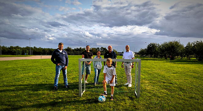 Der neue Bolzplatz in Zarrentin. Foto: K. Draeger