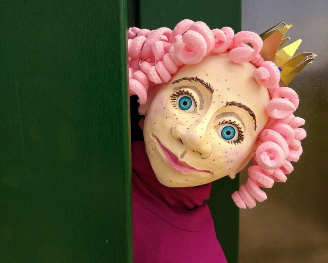 Puppenspiel „Läusealarm bei Königs“. Fotoautor: Maren Winter