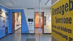 Einblick in die Dauerausstellung vom Grenzhus Foto: Grenzhus