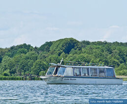 Bootsfahrt auf dem Schaalsee