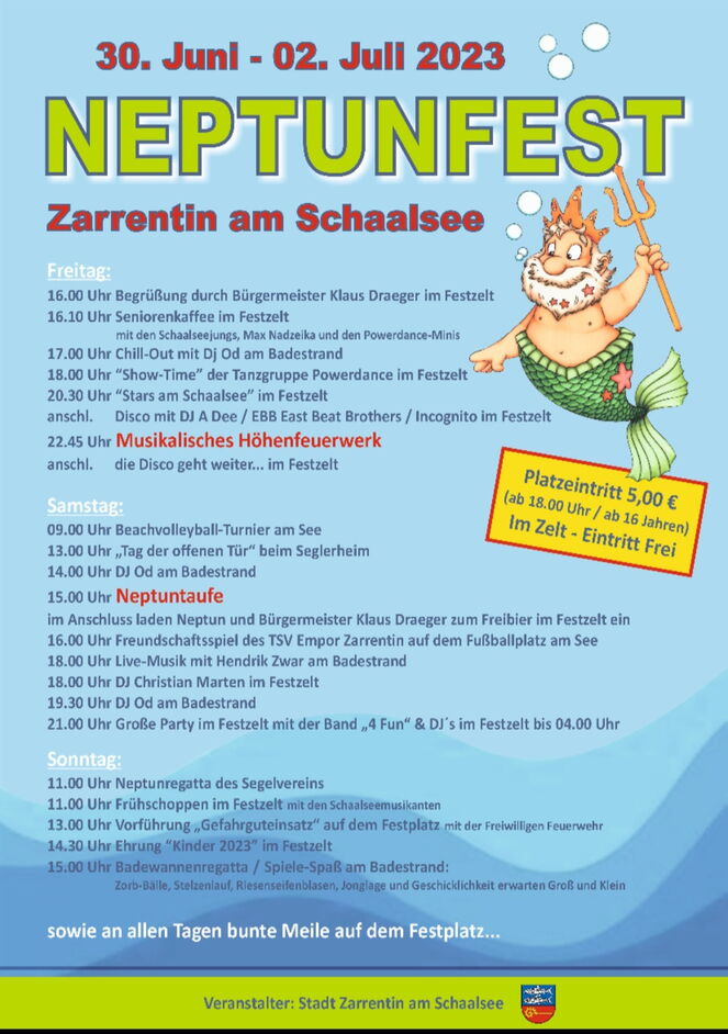Neptunfest Zarrentin