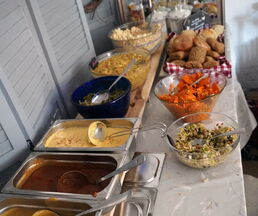 Das Salatbuffet