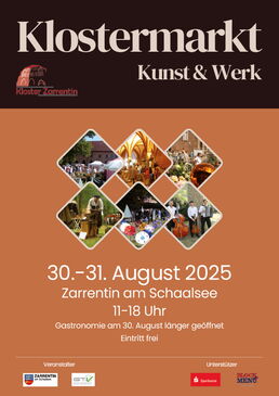 Plakat Klostermarkt 2025