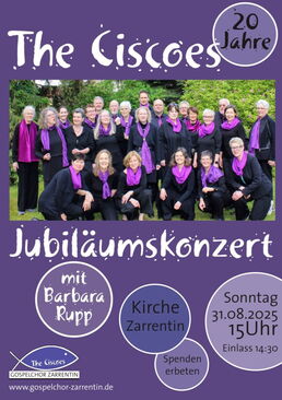 Plakat The Ciscoes Zarrentin 2025