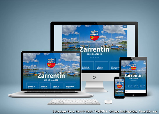 Neue Website Stadt Zarrentin am Schaalsee