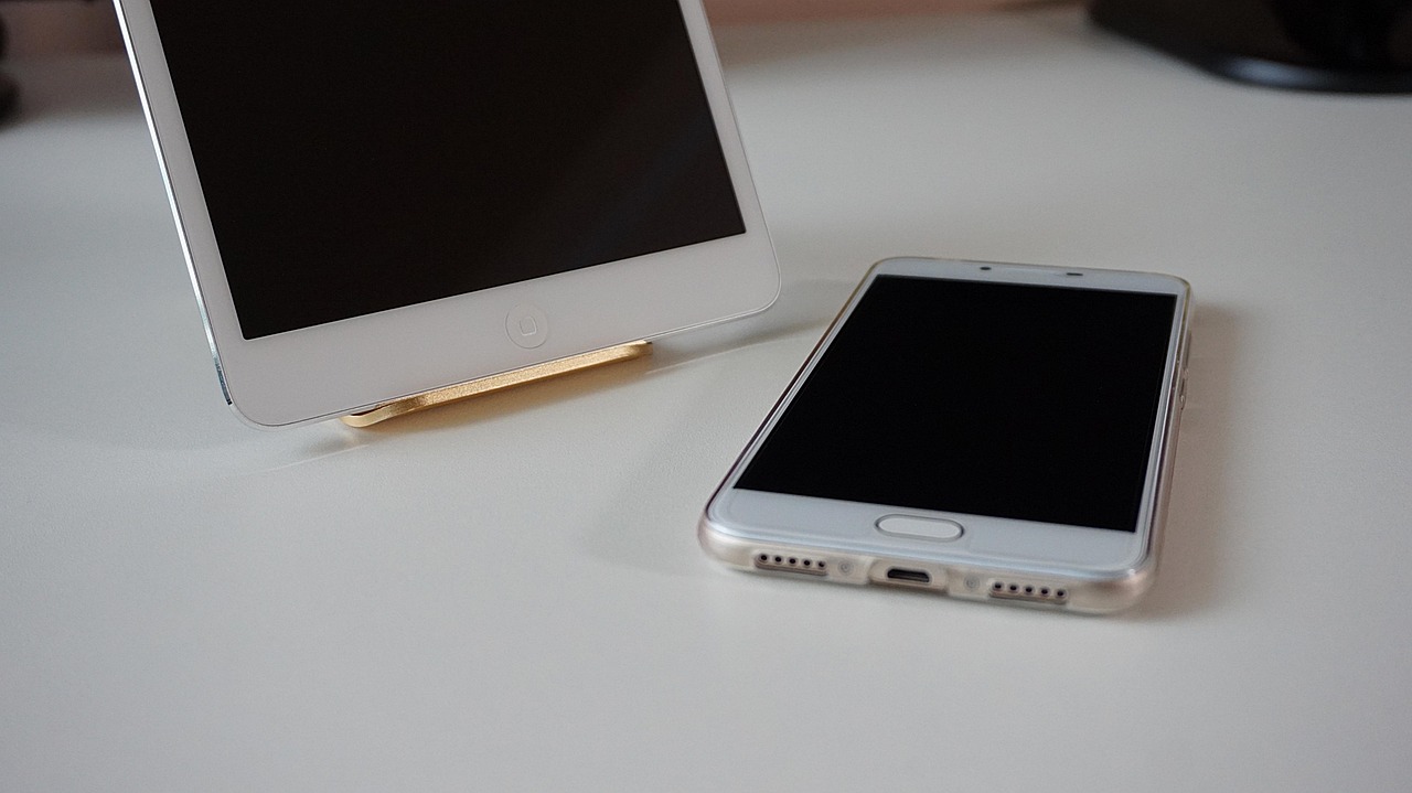 Smartphone und Tablet